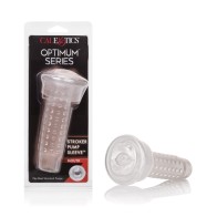 Optimum Series Clear Mouth Stroker Pump Sleeve