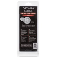 Optimum Series Clear Mouth Stroker Pump Sleeve