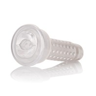 Optimum Series Clear Mouth Stroker Pump Sleeve