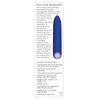 Vibrador Bullet Recargable Zero Tolerance - Azul