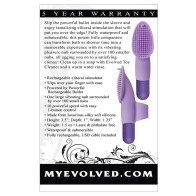 Evolved Fingerific Rechargeable Pleasure Bullet