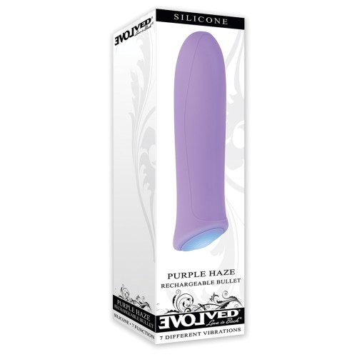 Vibrador Bullet Evolved Purple Haze Recargable - Púrpura