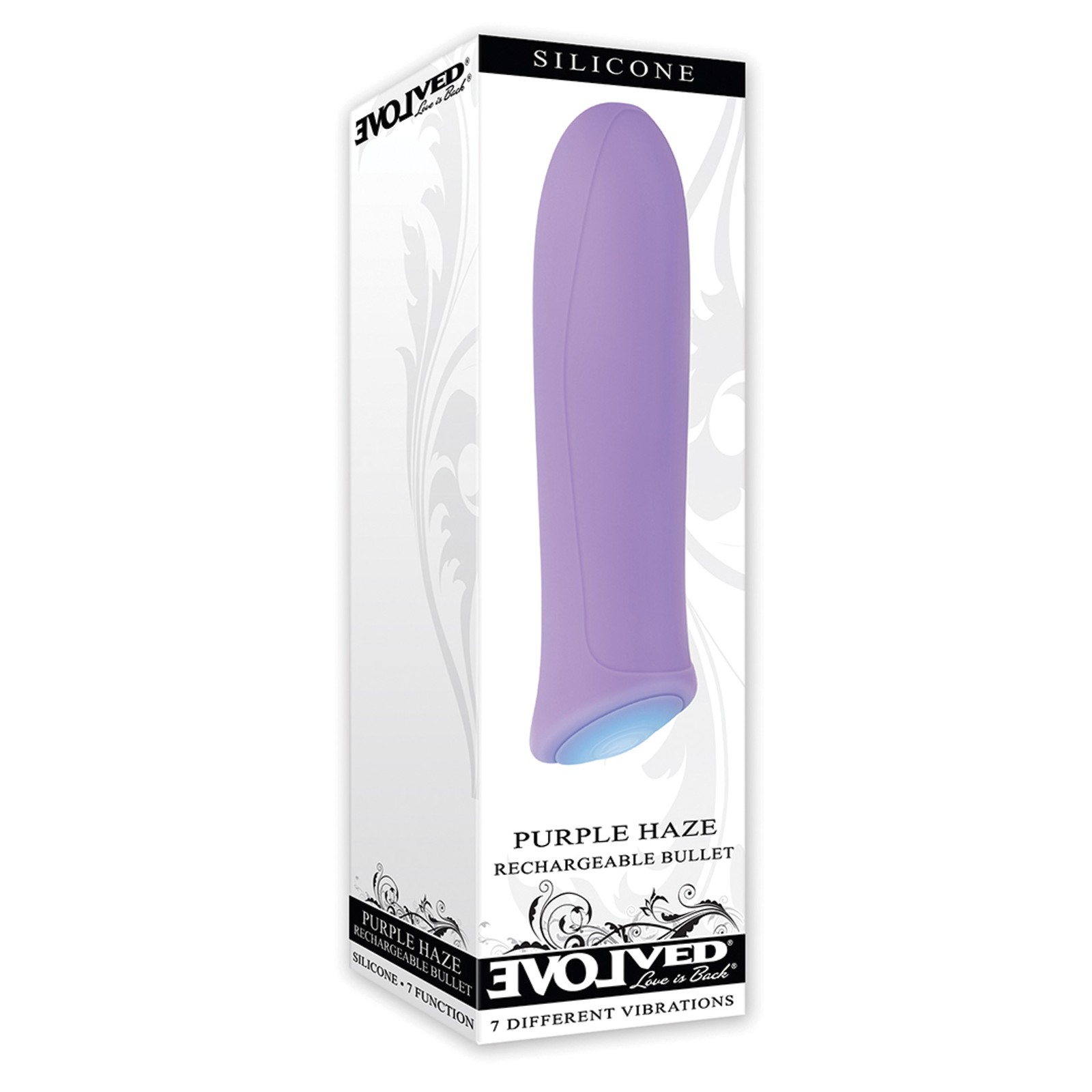 Vibrador Bullet Evolved Purple Haze Recargable - Púrpura