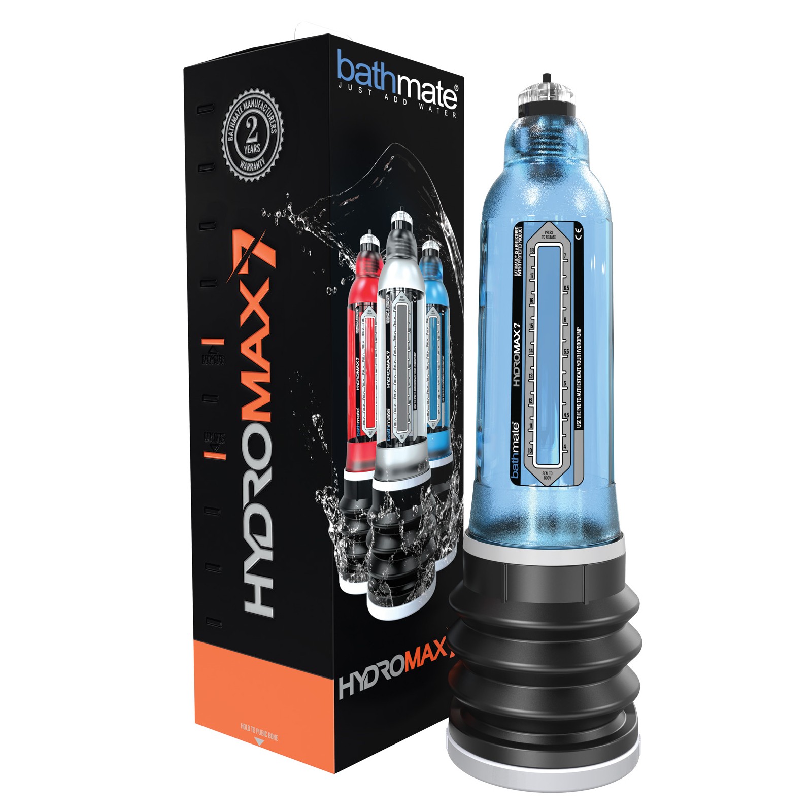 Bathmate Hydromax 7 Blue Enhanced Hydropump