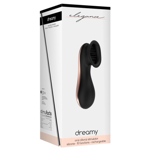 Dreamy Clitoral Stimulator - 10 Speed Black