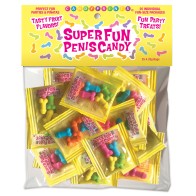 Super Fun Penis Candy Bag of 25