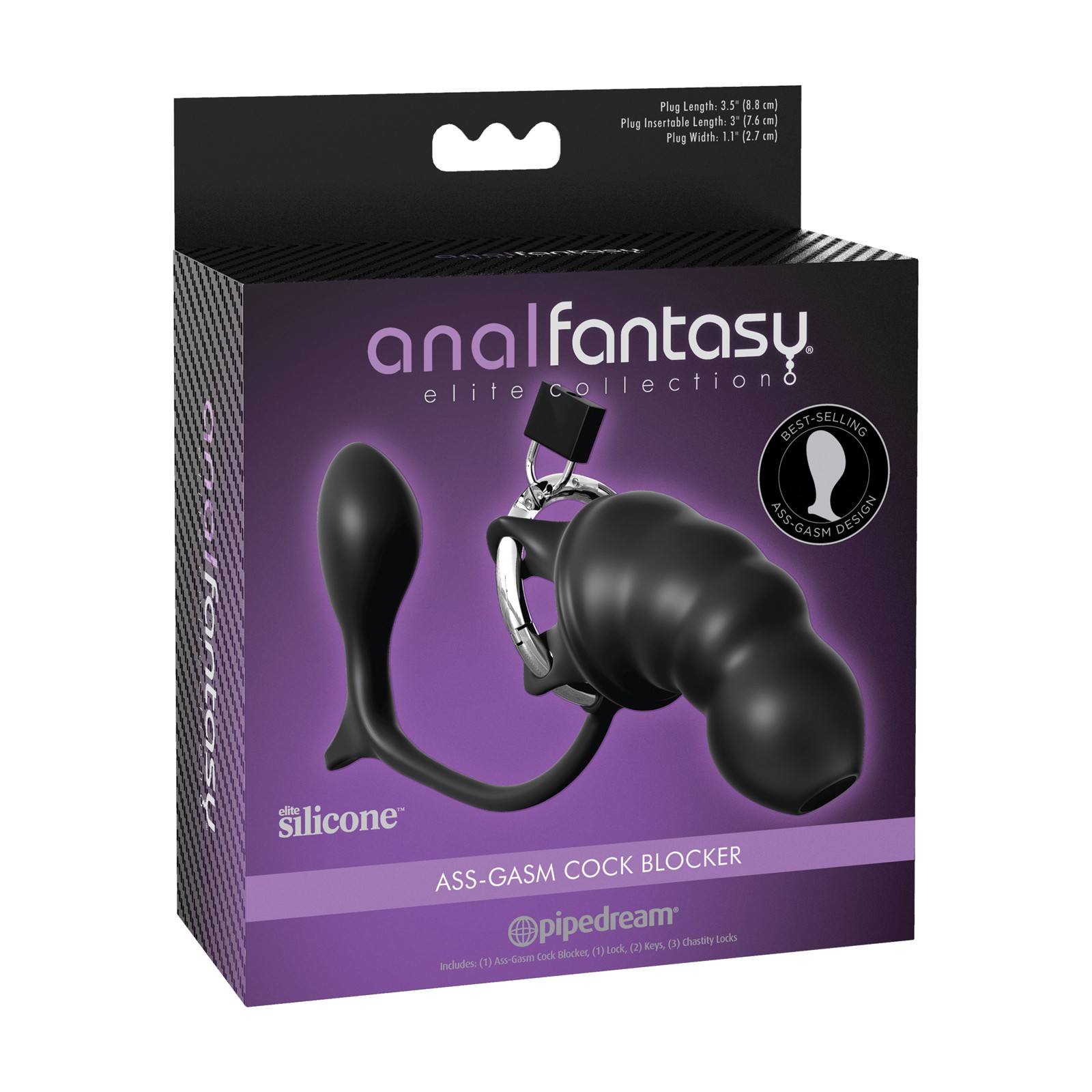 Colección Elite Fantasía Anal Ass Gasm Cock Blocker