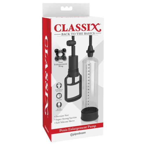 Classix Penis Enlargement Pump - Size Confidence