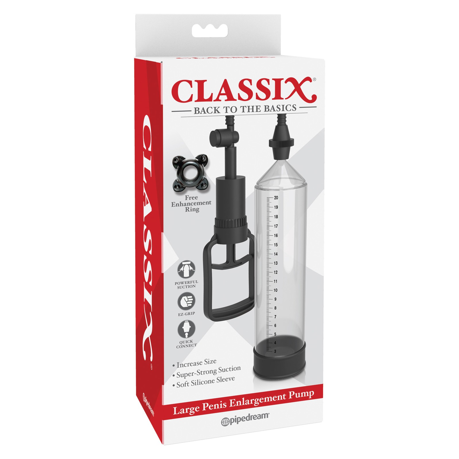 Classix Penis Enlargement Pump for Enhanced Size and Confidence