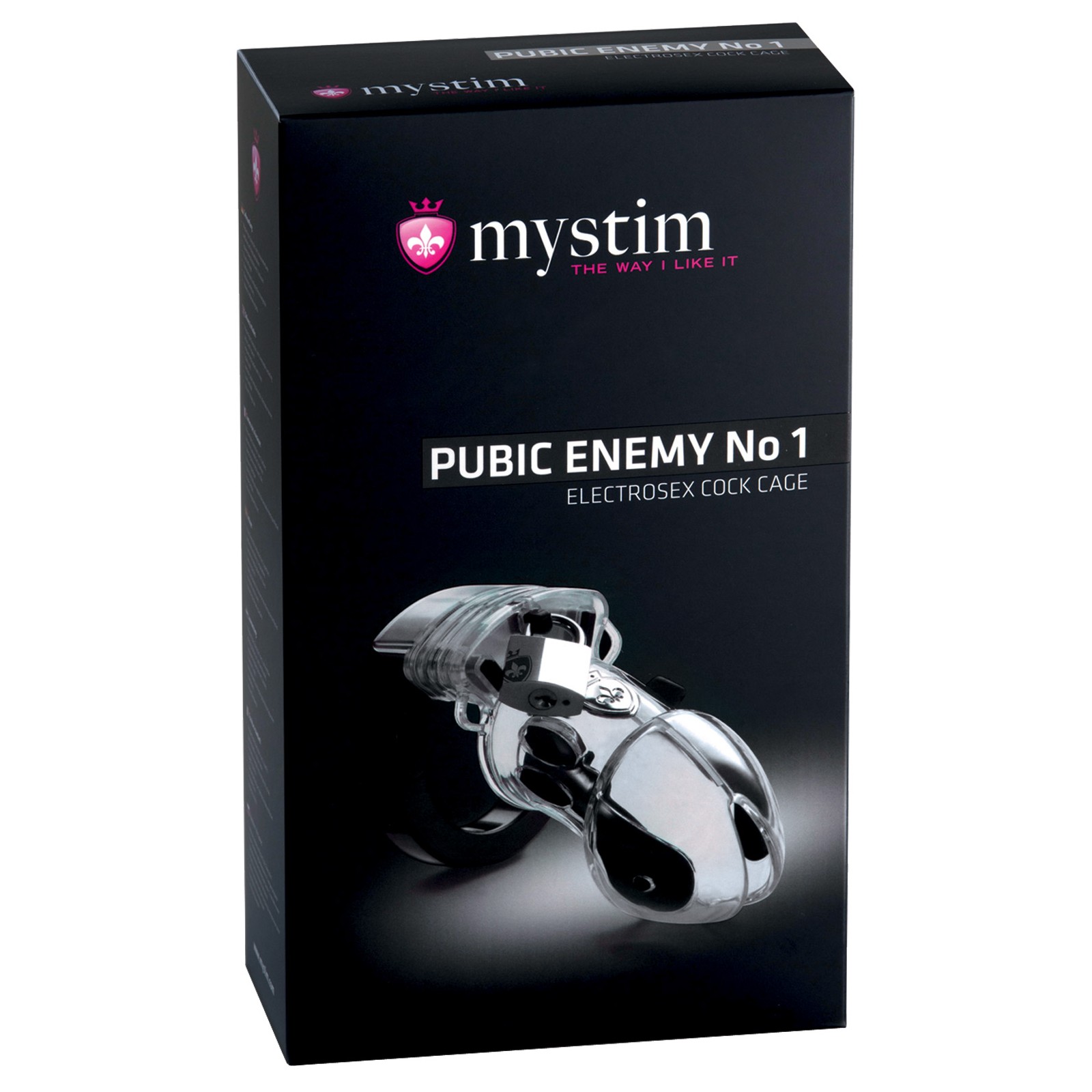 Cage para Pene Mystim Pubic Enemy No 1 - Claro