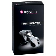 Cage para Pene Mystim Pubic Enemy No 1 - Claro