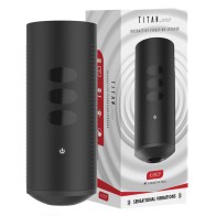 Kiiroo TITAN - Masturbador Interactivo Vibrante - Negro