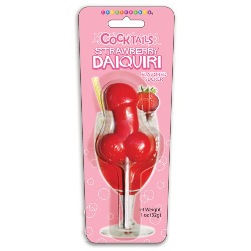 Cocktails Flavored Sucker Strawberry Daiquiri