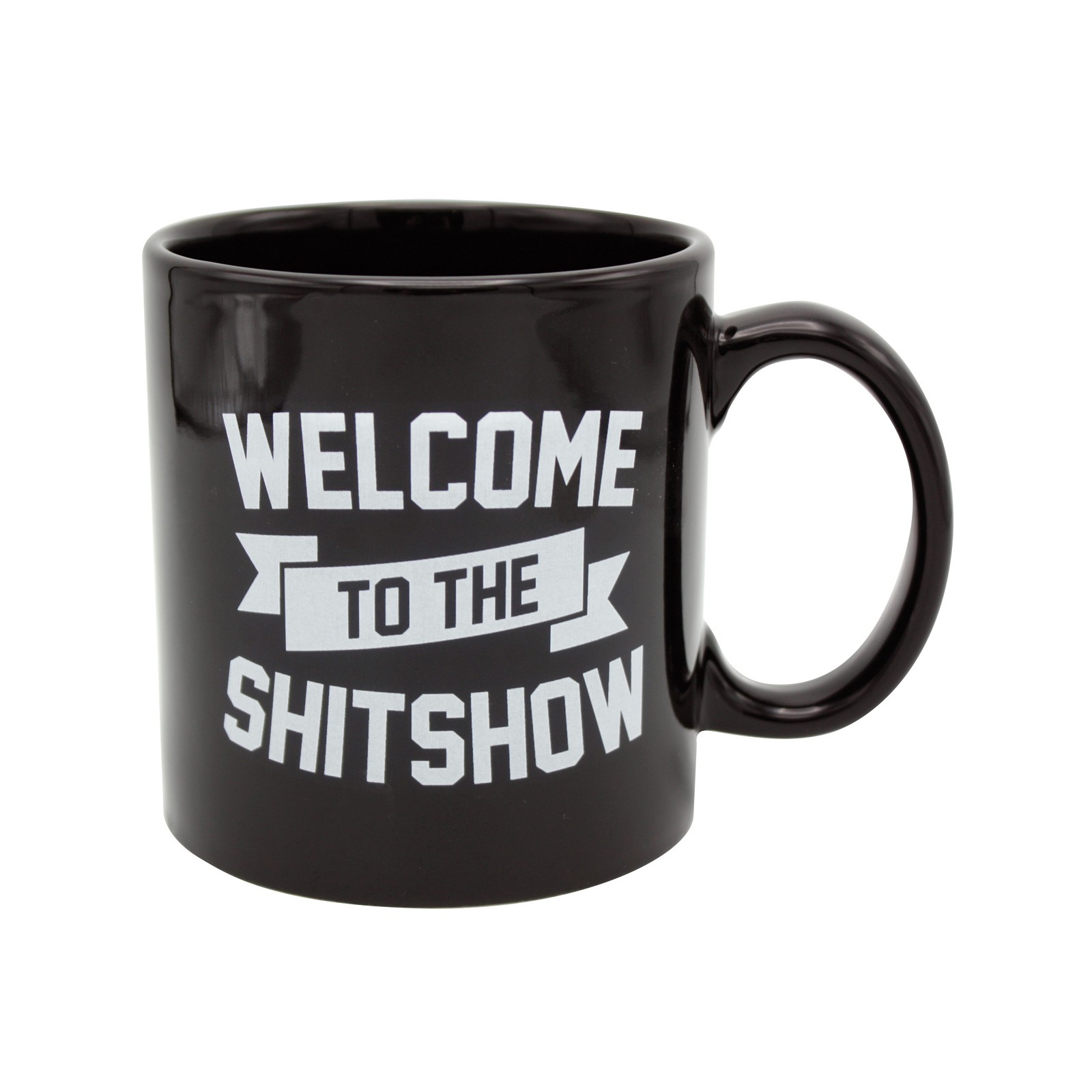 Taza Attitude Bienvenido al Show de la Mierda