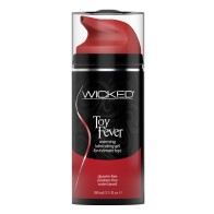 Wicked Sensual Care Toy Fever Warm Lubricant 3.3 oz