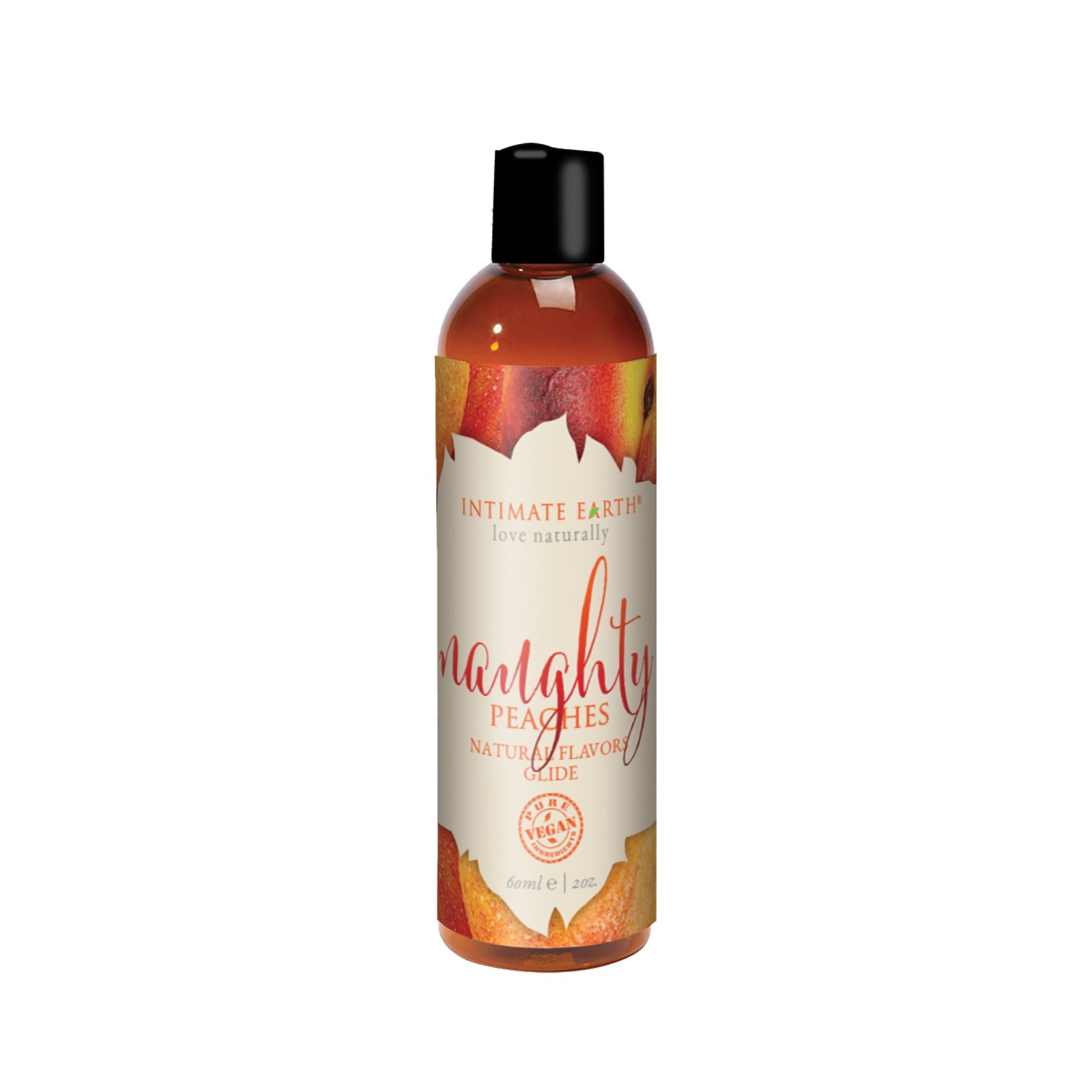 Intimate Earth Naughty Peaches Glide - Delicious Flavor