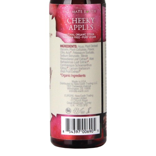 Intimate Earth Natural Glide Eco-Friendly Cheeky Apples