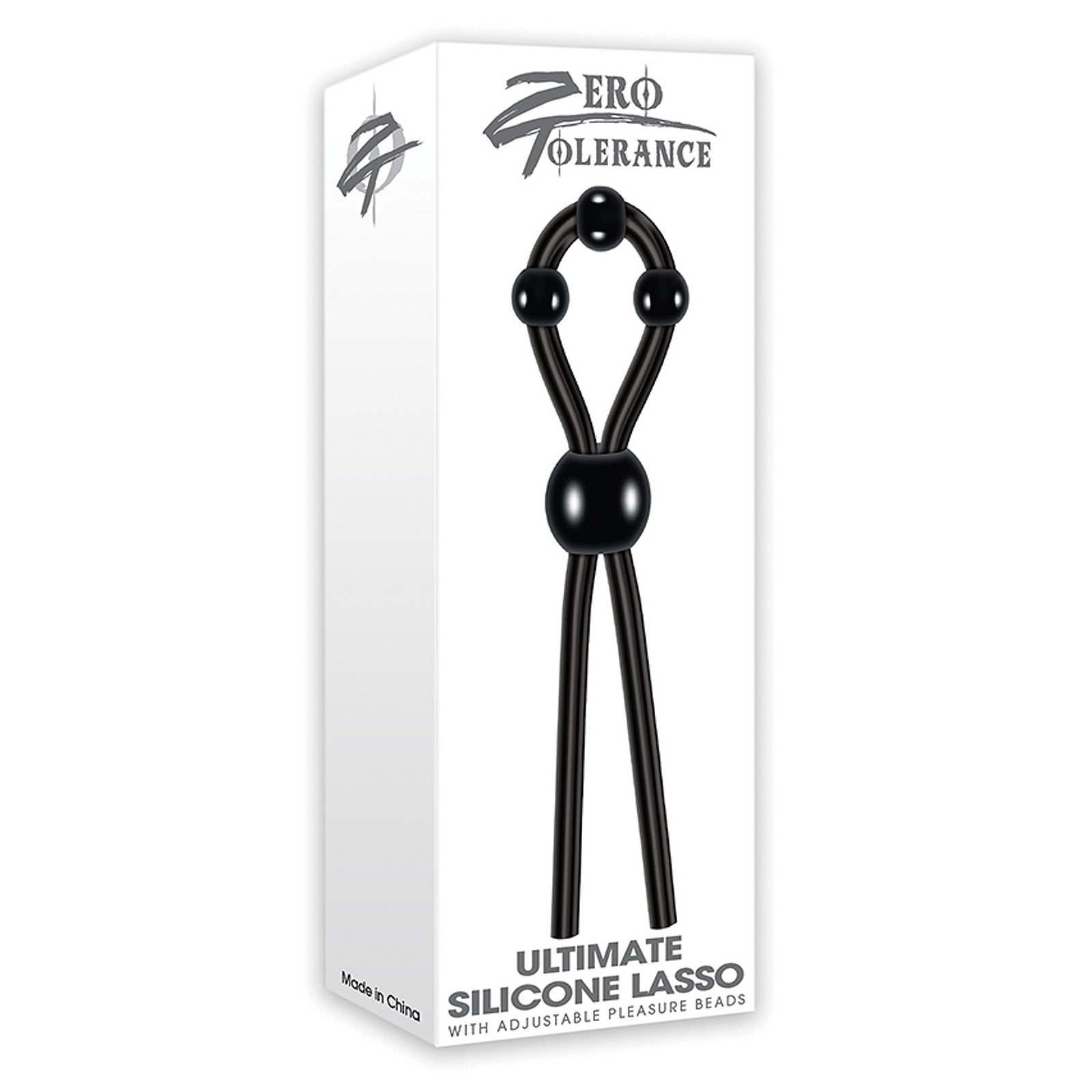 Zero Tolerance Ultimate Lasso Cock Ring Black