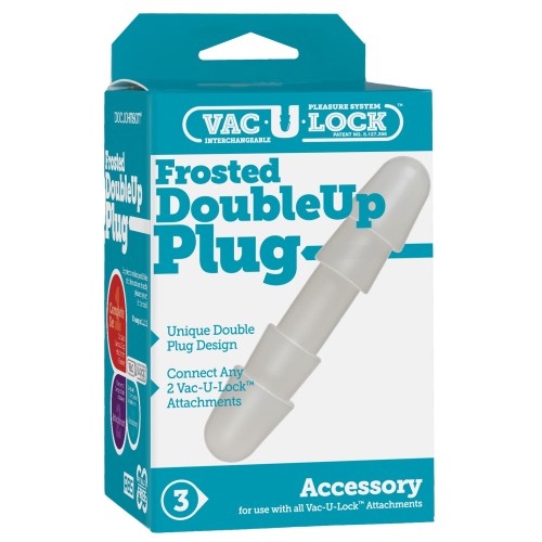 Vac-U-Lock Double Up Plug for Enhanced Pleasure