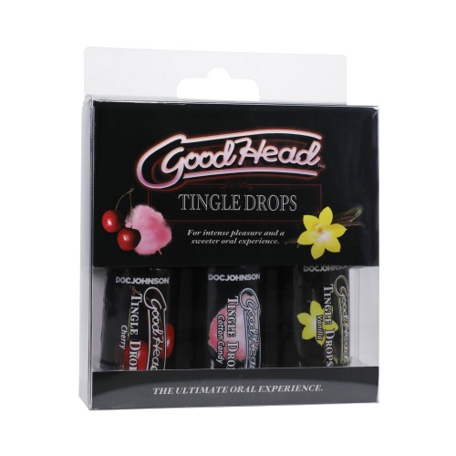 GoodHead Tingle Drops Kit Oral Play Enhancer