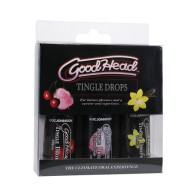 GoodHead Tingle Drops Kit Oral Play Enhancer