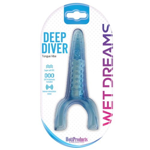 Tongue Star Deep Diver Vibrating Tongue Blue