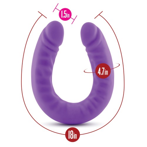 Blush Ruse 18-Inch Slim Double Dong for Adventurous Play