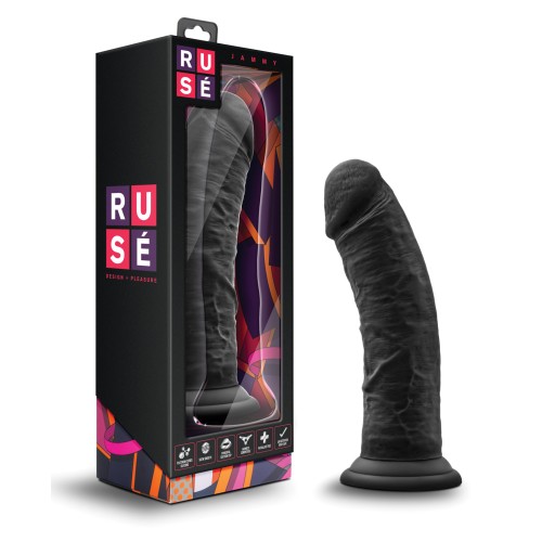 Jammy Blush Ruse Negro Dildo Gordo Realista