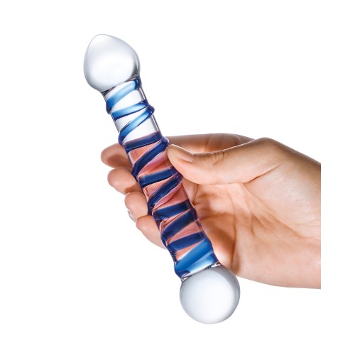 Dildo Espiral de 6.5" - Glas