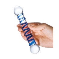 Glas 6.5" Spiral Dildo