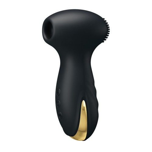 Pretty Love Hammer Vibration and Suction Toy - Black & Gold