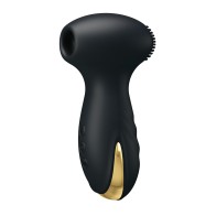 Pretty Love Hammer Vibration and Suction Toy - Black & Gold