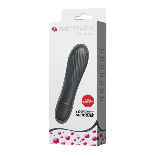 Pretty Love Solomon G-Spot Vibrator Black