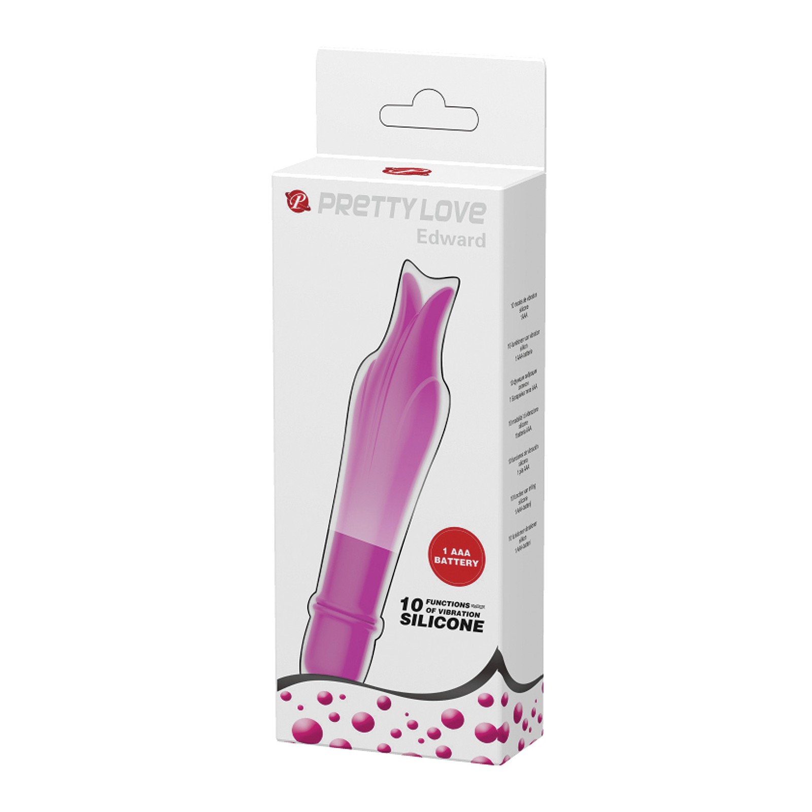 Pretty Love Edward G-Spot Vibrator - Fuchsia