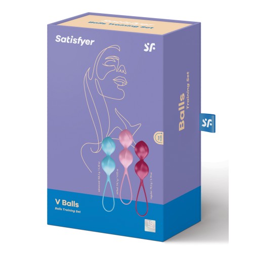 Satisfyer V Balls Kegel Training Set