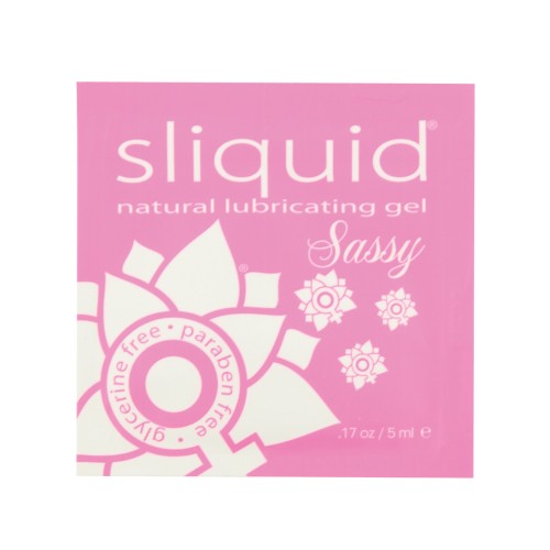 Gel Anal Sassy Sliquid Naturals 0.17 oz