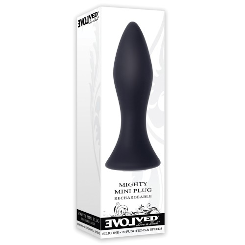 Evolved Mini Butt Plug - Black