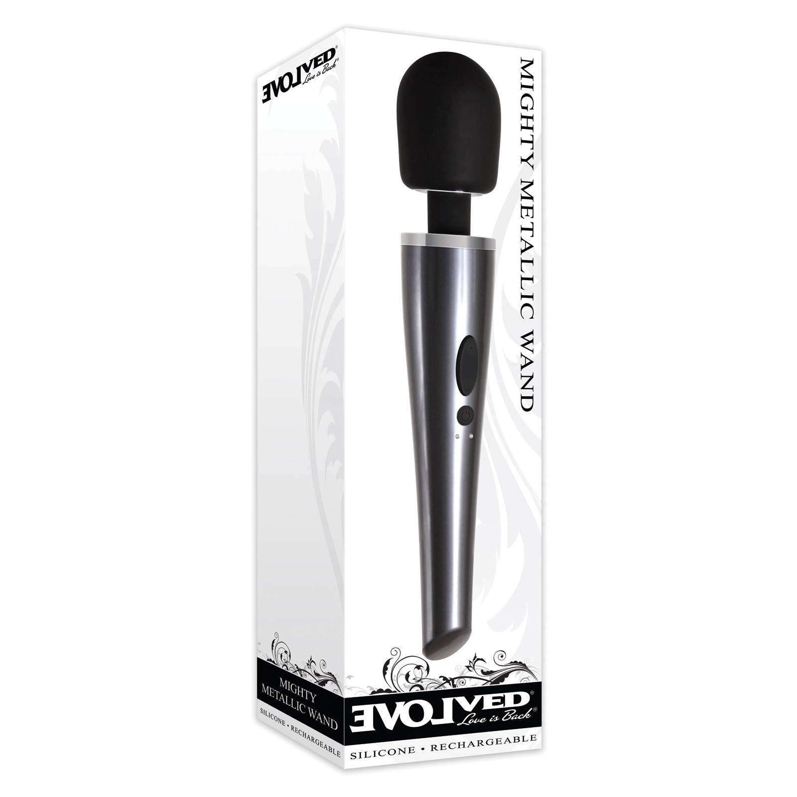 Evolved Mighty Metallic Wand - Gray/Black