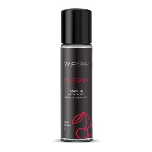 Wicked Aqua Cherry Water Based Lubricant - 1 oz