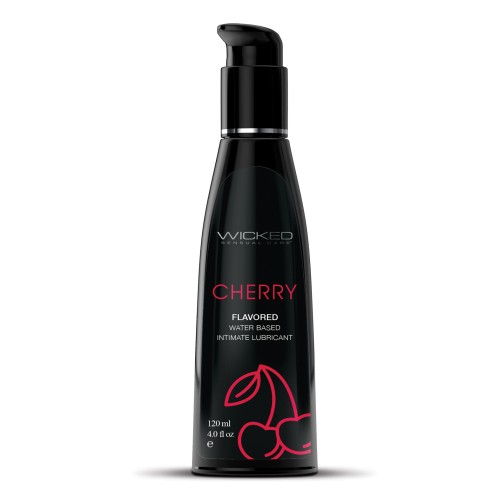 Wicked Aqua Cherry Water-Based Lubricant for Oral Pleasure