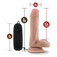 Blush Dr. Skin Dr. Rob 6" Vibrating Cock - Vanilla