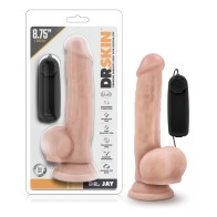 Blush Dr. Skin Dr. Jay 8.75" Cock with Suction Cup - Vanilla