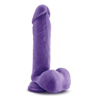 Dildo Blush Au Naturel Bold Hero 8 Pulgadas Púrpura