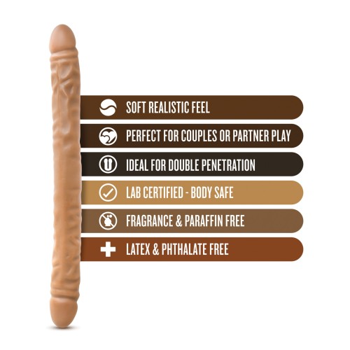 Dildo Doble Dr. Skin de 18 Pulgadas - Placer Absoluto