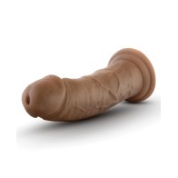 Dildo Au Naturel de 8" con Ventosa - Mocha