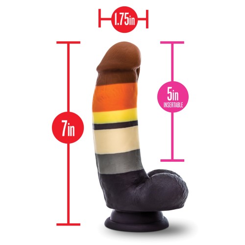 Blush Avant P9 Bear Pride Dildo Multi Color