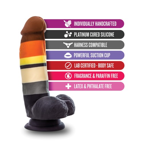 Blush Avant P9 Bear Pride Dildo Multi Color