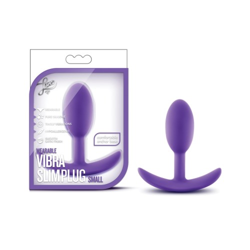 Blush Luxe Plug Slim Vibra - Placer en Movimiento