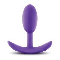 Blush Luxe Plug Slim Vibra - Placer en Movimiento