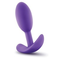 Blush Luxe Plug Slim Vibra - Placer en Movimiento